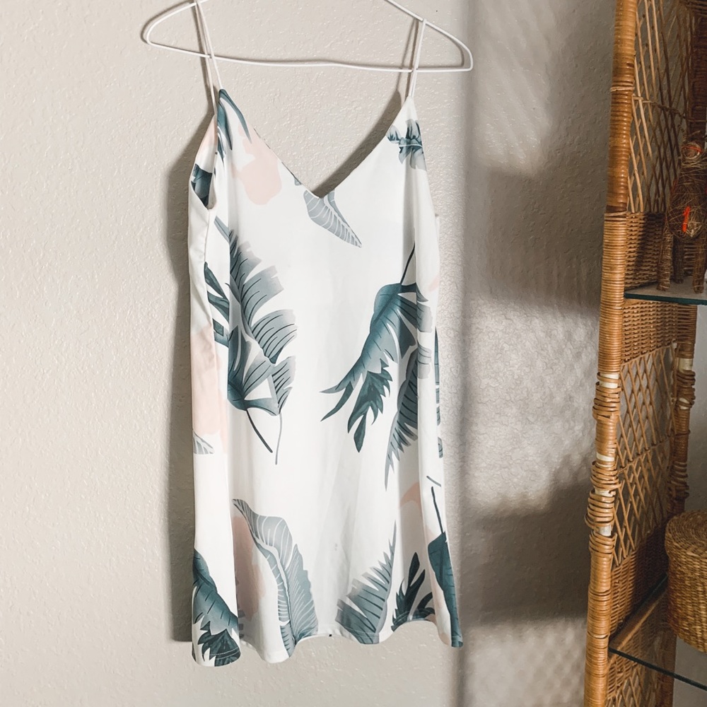 Floral, Mini Dress